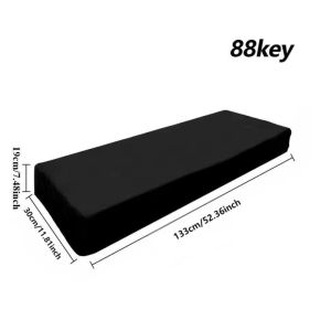 Dust Protect Waterproof With Elastic Cord Locking Clasp Electronic Piano Keyboard Dust Cover Piano Cover
