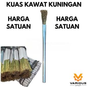 Kuas Kawat Kuningan Pembesih Kerak dan karat Serba Guna 1pcs