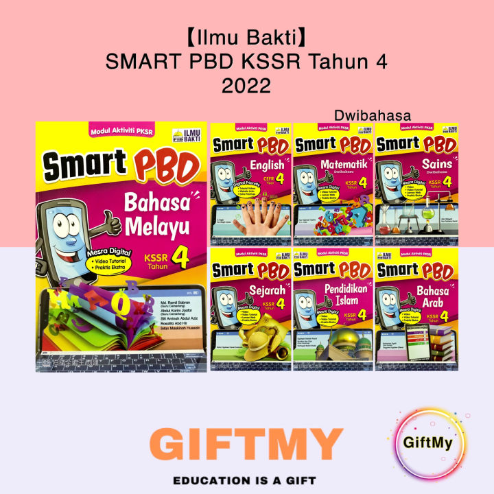 【Ilmu Bakti】Smart PBD KSSR Tahun 4 Dwibahasa 2022 — Year 4 Buku Latihan ...