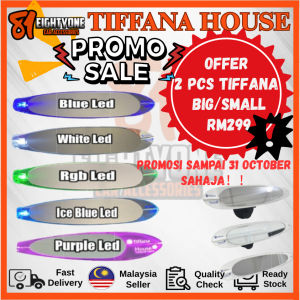 (81) Tiffana House Surfboard Mirror Transparent Rear View Mirror Kereta (Ibu Tiffana / Anak Putih Susu) Kata-kata Tanam