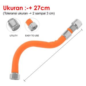 Selang Air Sambungan Kran Air Flexible Putar 360 Derajat Universal Serbaguna