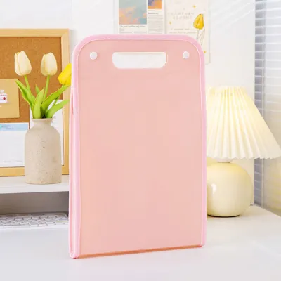 DLMA A4 Folder File Organizer Handbag Expanding File Folder Book 13 layer test paper Folder Organizer