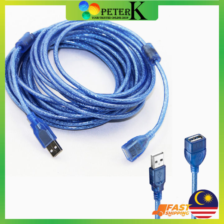 Smart USB Extension Cable 1.5M/ 3M/ 5M /10M Length USB2.0 Male to ...