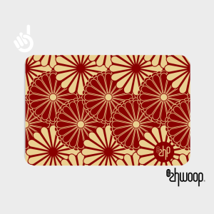 Zhwoop Festive Series Diatomite Mat Ultra Absorbent Quick Drying Anti-Slip Easy Clean Eco-Friendly for Home