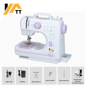 YATT Mesin Jahit Mini Portabel 505A 12 Stitch Pola / mesin Jahit Listrik  /Mesin Jahit Portabel