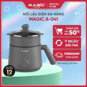 Nồi lẩu điện đa năng Magic A-041 dung tích 1.5L bảo hành chính hãng 12 tháng