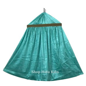 Võng lưới 2 lớp cao cấp size lớn 2M3 x 1M5 nặng 1kg5 cán thép 58cm lưới võng người lớn TS