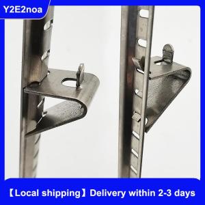 【Local shipping】 1Pcs Commercial Freezer Shelf Clips 304 Stainless Steel Refrigerator Shelf Support Clamp Bracket Shelves Parts Home Accessories