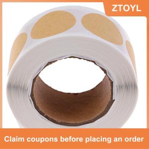 【ZTOYL】 500 cái bộ trống vòng thủ công dán con dấu nhãn dán tự làm cho gói