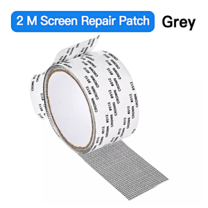 LANSEL Household Screen Repair Tape Anti-Mosquito Patch Tape Window Net Sticky Wires Portable Anti Insect mesh Self Adhesive Repair Broken Hole/Multicolo