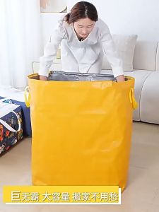 [SG Stock] House Moving Bag Waterproof Extra Large Heavy Duty Packing Baghickened Luggage Bag Luggage Storage Bag