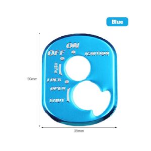 Aluminum Ignition Switch Key Lock Cover Metal Sticker For Honda Beat Vario Wave Pcx V1 V2 wh100t 125t 110t Motorcycle Motorbike Accessories CNC Motorcycle Ignition Switch Key Lock Cover for Honda Beat Vario Wave Pcx V1 V2 Wh100t 125t 110t