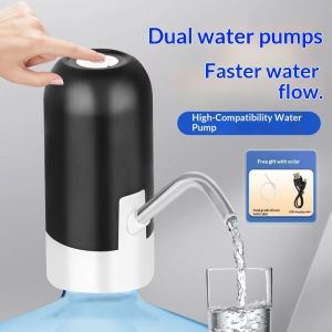 JJT Smart Electric Water Pump for Water Cooler Bottle - Automatic Dispenser with USB Charging