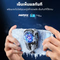 Remax Phone Cooling pad RT-F8i - พัดลมระบายความร้อน จอ LED เย็นเร็ว ระบายความร้อน. 