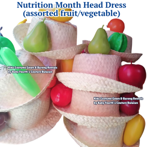 Nutrition Month Upo V2 Vegetables and Fruits Cosplay Costume For Kids