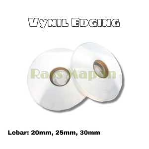 Vynil Vinil Edging PVC Sheet Triplek Putih 1 roll 20m.