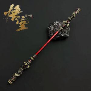 [Tặng kệ đỡ] mô hình gậy như ý Black Myth Wukong bằng kim loại Tôn Ngộ Không trưng bày cực chất