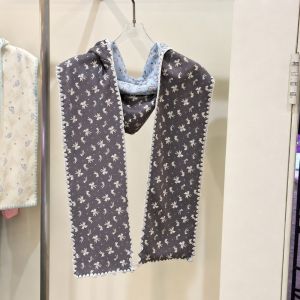 YOUSHI TOP Hai  Mũ và khăn quàng cổ mùa đông Ấm áp Dày Khăn quàng cổ kiêm mũ Dễ thương Họa tiết hoa Khăn choàng có mũ trùm đầu Phụ nữ