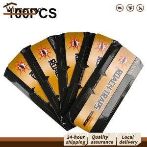 【Winnereco】 แผ่นดักแมลงหวี่ 100 ชิ้น สำหรับกำจัดแมลงหวี่ในครัว สวน และภายในบ้าน ปลอดสารพิษปลอดภัยต่อสัตว์เลี้ยง