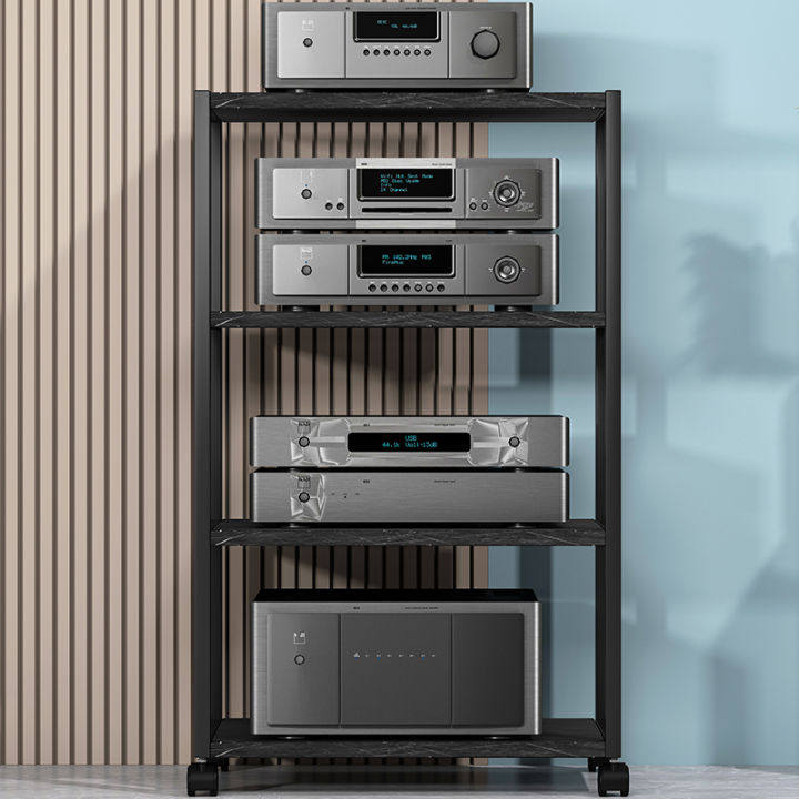 Power Amplifier Rack Home Multi-layer Multifunctional Equipment Mobile ...