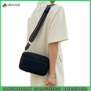 【Clearance sale processing】 Minimalist Square Crossbody Bag for Women with Wide Adjustable Strap Solid Color Tote for Daily Activities