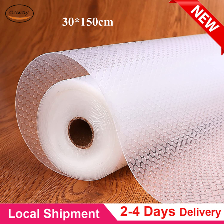 Non slip rubber kitchen drawer liner sale mat