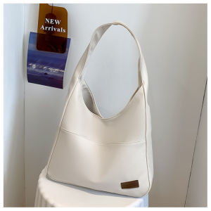 Chaichaishop💖พร้อมส่ง💖กระเป๋าใบใหญ่ หนังPU จุของได้เยอะมาก 3 สี