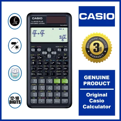 Sona Scientific Calculator CASIO Fx-991ES plus Generation Solar portable rechargeable calculator