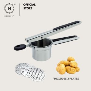 Homlly Basic Manual Potato Ricer Food Masher