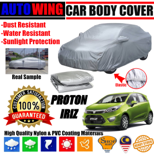 AutoWing Proton Iriz Full Car Body Cover Anti Scratch UV Sunlight Protection Window Cover Sunshade Sun Shade Kain Penutup Selimut Kereta