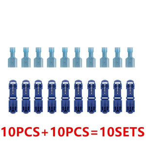 50PCS T-type non broken fast wire terminal connector fast clip connector T-Tap Insulated Electrical Wire