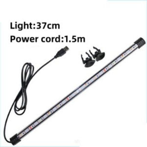 AimayaPet 17/27/37/57CM LED Fish Tank Lamp Underwater LED Water Grass Aquarium Diving Light