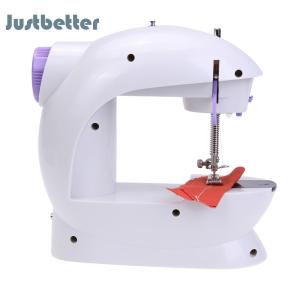 【New Arrival】 Home Miniature Sewing Machine Multifunctional Electric Sewing Machine with Foot Pedal LED Light Household Accessories