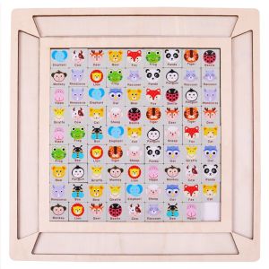 Bảng Gỗ Pikachu - Đồ Chơi gỗ Tìm Cặp Giống Nhau trò chơi tư duy