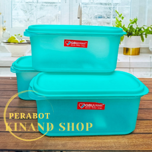 3 PCS TOPLES serbaguna superware lonjong 750 mili untuk kue dan dan wadah lainnya plastik tebal dan tahan panas