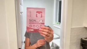 Forehead Wrinkle Patches & Smile Line Patches Overnight Facial Wrinkle Treatment with Hyaluronic Acid Aloe Collagen & Vitamin E to Lift Smile Lines for Women 36pcs