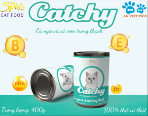 Pate Catchy Lon 400g Dành Cho Mèo Mọi Lứa Tuổi