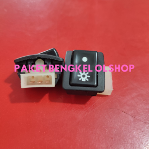 5 PCS Tombol/Saklar On/Off Lampu Depan Smash Shogun