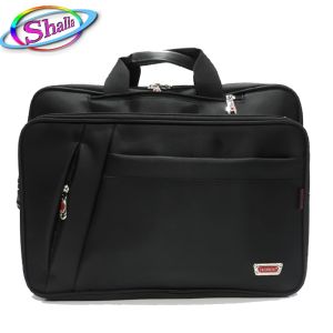 Cặp xách laptop học sinh văn phòng full đen CMS G021 shalla