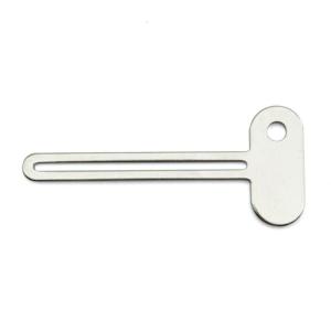 ที่บีบยาสีฟันหลอดบีบโลหะหลอดแบบบางแบบม้วนสำหรับรูปทรงกุญแจสำหรับครีมทามือทำความสะอาดใบหน้ามายองเนส