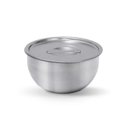 304 Stainless Steel Rice Bowl Steamed Egg Bowl with Lid Durable Soup Bowls Child for Sauces Fruit Salad Tableware Kitchen Tools Mini Pot