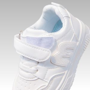 Black Kids Shoes Sports Running Casual Walking Student Fashion New Leather Childrens Sneakers Breathable Soft Child Outdoor 20-