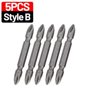 20PCS Slotted Phillips Magnetic Screwdriver Bits Double Ended S2 Steel Electric Hex Shank Screw Driver Bit Power Tools Drill Bits Set