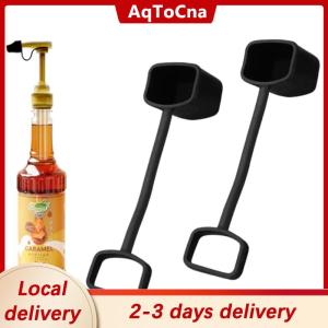 [COD] AqToCna Ship within 24 hours 5 10 PCS Coffee Syrup Pump Tip Cap Covers Pourer Cap Syrup Covers Caps Silicone Fits For Syrup Pump Pour Dispenser