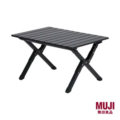 MUJI Aluminium Folding Table Black