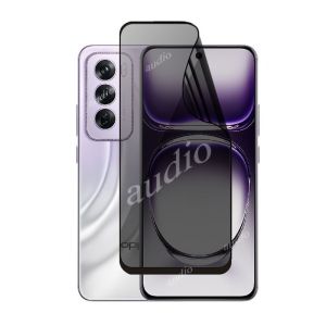 Oppo Reno 13 Pro 5G 2in1 Front Lens Private Hydrogel Film For Oppo Reno 12 13 Pro 12Pro 13Pro 5G 2024 Full Cover Soft Privacy Screen Protector for Oppo Reno12 Reno13 Pro 5G Camera Lens Protection Private Front Glass