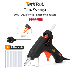 TASKTOOL 50W High Quality Hot Melt Glue Machine With 10PCS Free 7MM Glue Sticks