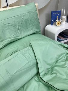 2500TC Ice Silk Hotel Bedsheet Set (With Comforter) - Super Single4in1/Queen5in1/King5in1