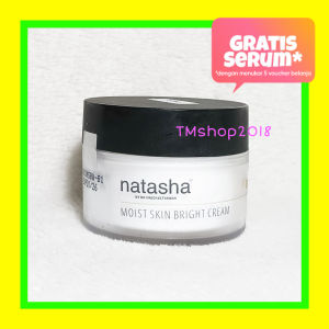 Natasha Skincare Moist Skin Bright Cream 12 gram by dr Fredi Setyawan Original Krim Pelembab Pagi