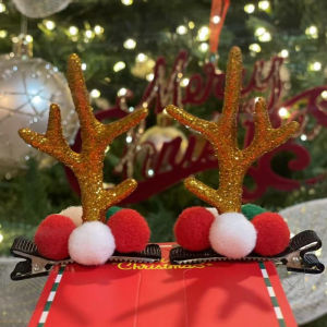 🔥พร้อมส่ง🔥 กิ๊บติดผม กิ๊บคริสมาสตร์ ปาร์ตี้ คริสมาสตร์ กิ๊ฟ เครื่องประดับคริสมาสตร์ ผมปลอม